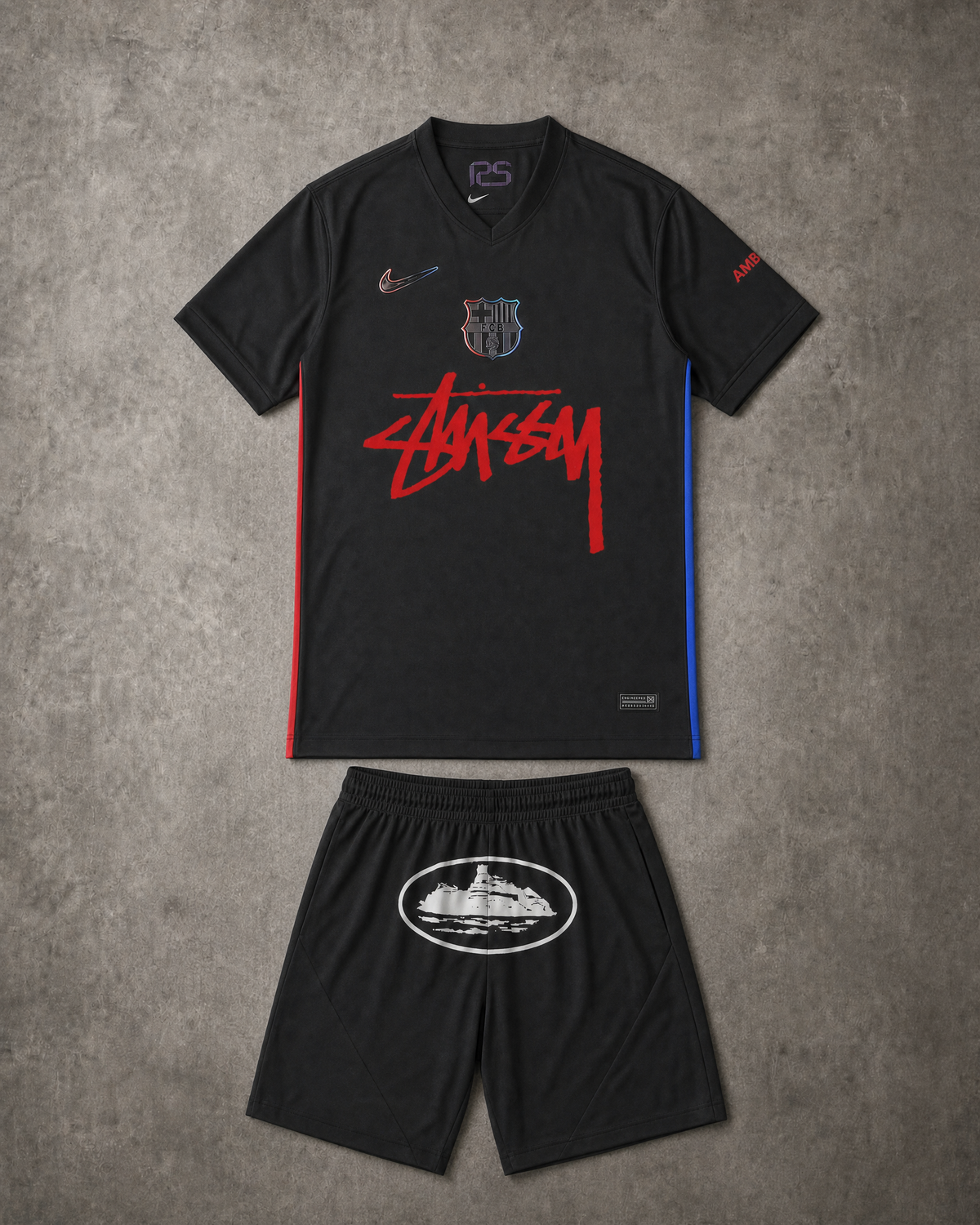 FC Barcelona Black Stussy set